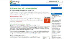 Desktop Screenshot of goteborg.alvis.gotit.se