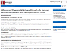 Tablet Screenshot of kungsbacka.alvis.gotit.se